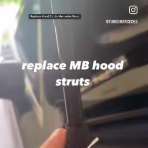 Replace MB Hood Struts